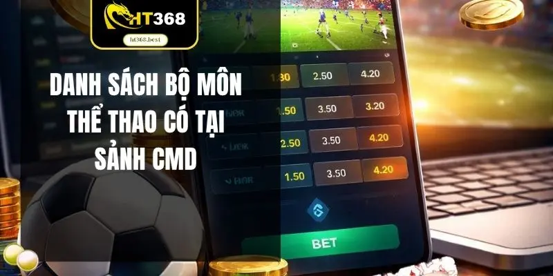 Danh sách bộ môn thể thao có tại sảnh CMD