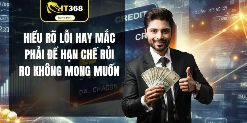 Hiểu rõ lỗi hay mắc phải để hạn chế rủi ro không mong muốn