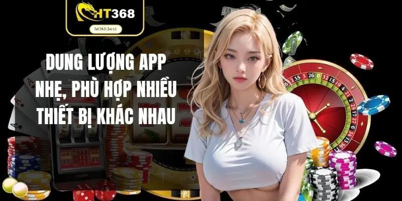 Dung lượng app nhẹ, phù hợp nhiều thiết bị khác nhau
