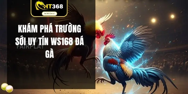 Khám phá trường sới uy tín WS168 đá gà